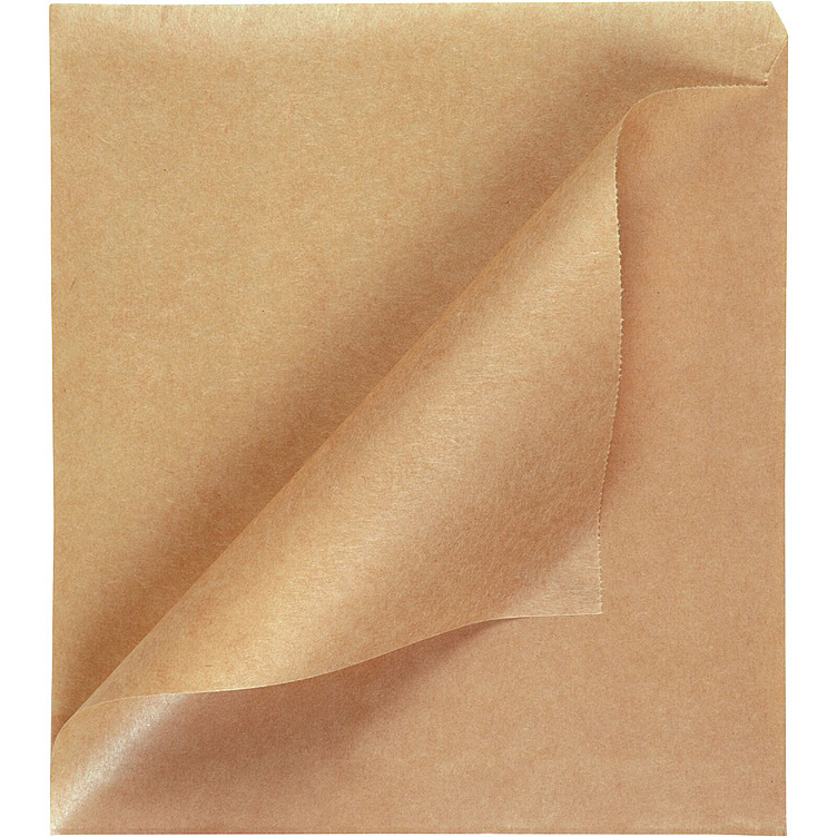 Burger pocket brown 16x15cm size m paper pe  500pce