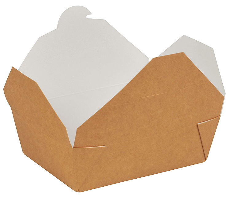 Takeaway boks brun 750ml kraft  50stk