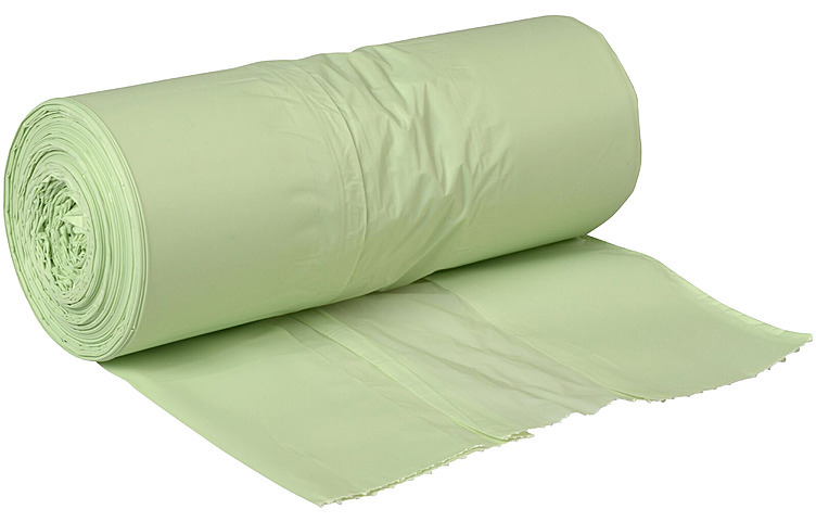 Biopose transparent grønn 35l 60x74cm  40stk