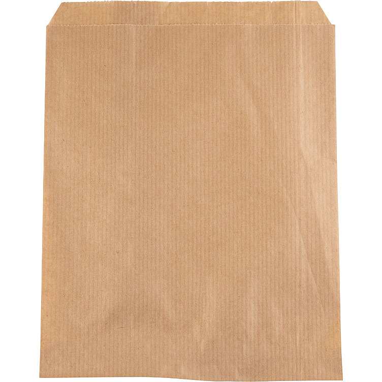 Brødpose brun papir 215x170mm  1000stk