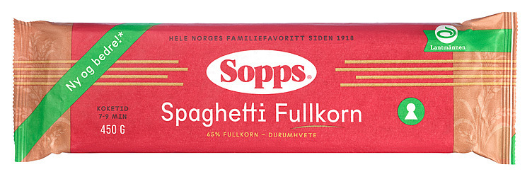 Spaghetti full grain   450g