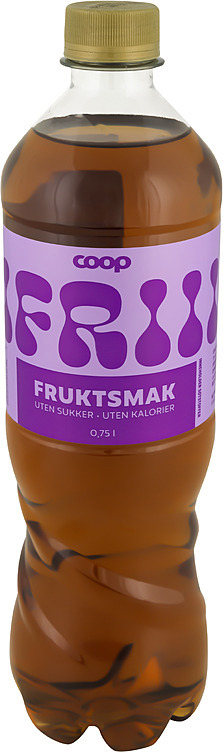 Leskedrikk frii m/fruktsmak u/sukker 0,75l