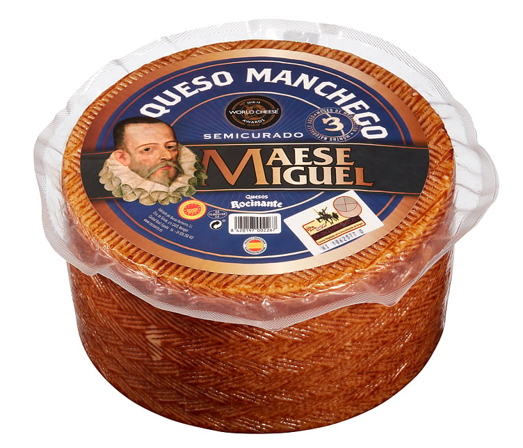 Manchego 3 mnd dop quesera 2xca3.3 kg   kg