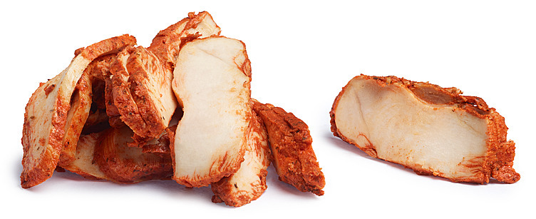 Kyllingfilet stekt og skivet spicy  900g
