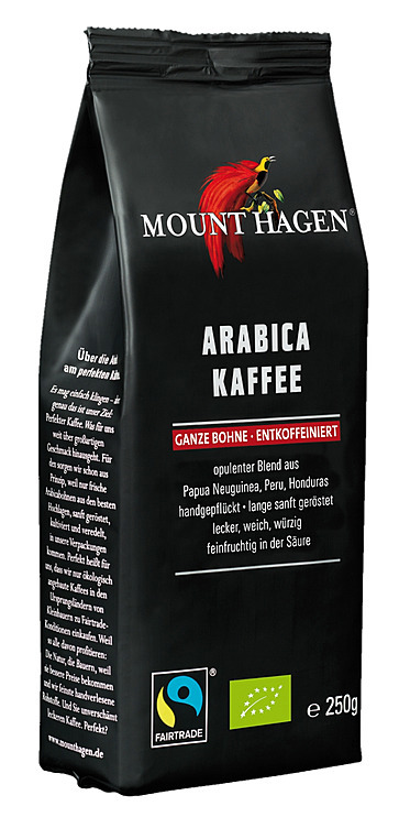 Kaffe malt arabica økologisk & fairtrade  500g