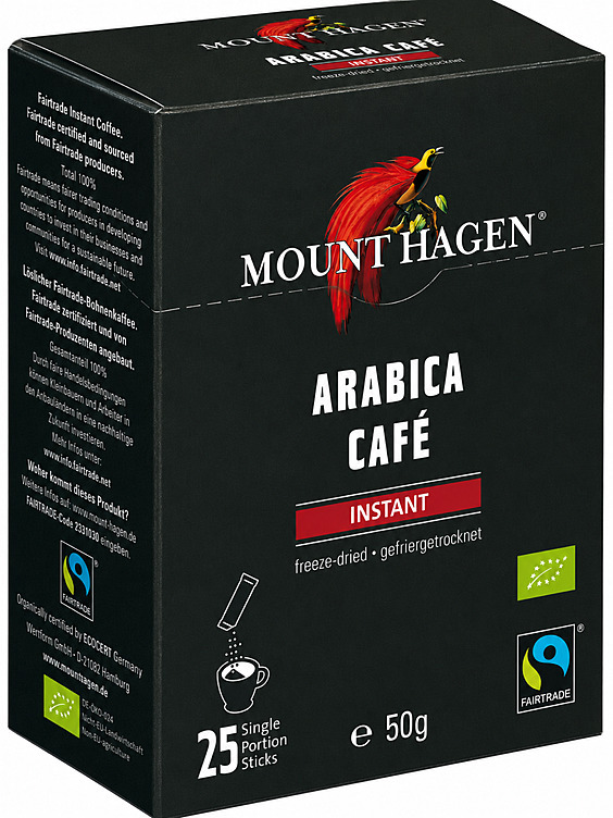 Kaffe instant sticks økologisk & fairtrade  25stk