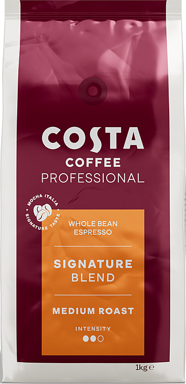 Costa signature blend medium beans  6x1kg