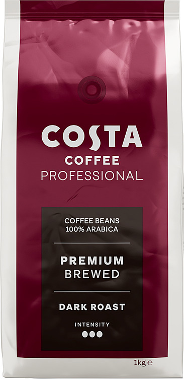 Costa kaffebønner dark  8x1kg
