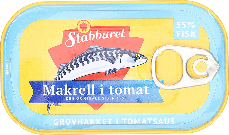 Stabbur-makrell grovhakket  110g