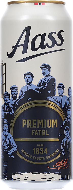 Aass premium fatøl bx 4,7%  24x50cl