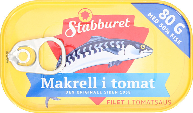 Stabbur-makrell filet  80g