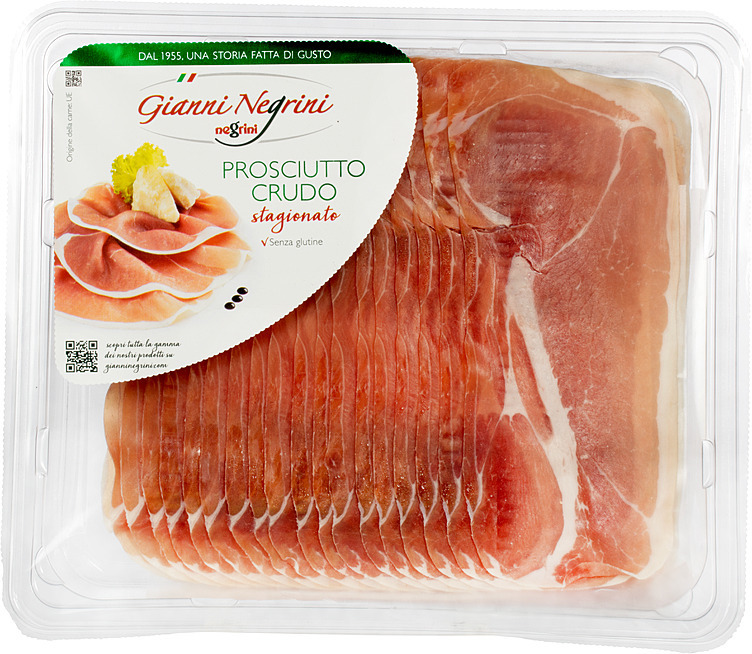 Prosciutto crudo skivet  500g