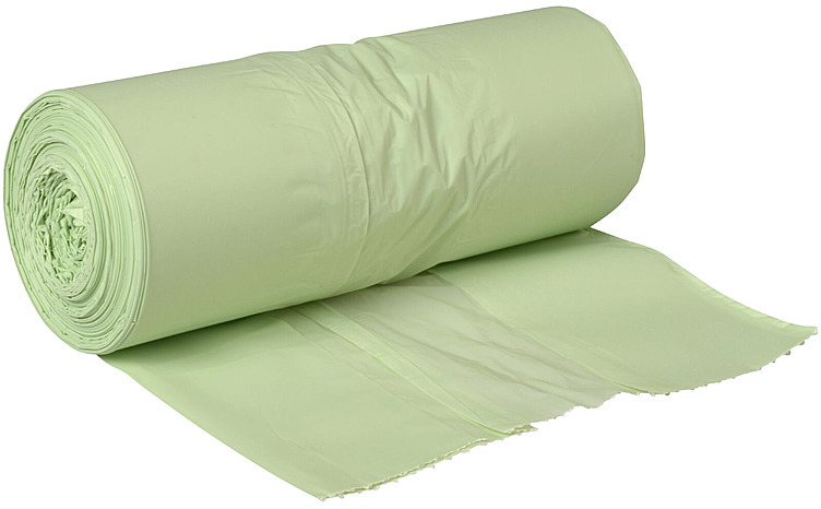 Biopose trasparent grønn 35l  46x74cm  50stk