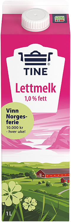Lettmelk container   1l