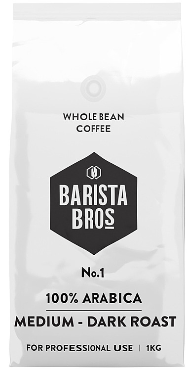 Barista bros no1 dark roast coffee beans  6x1kg