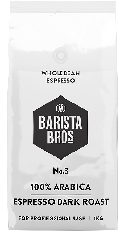 Barista bros no3 espresso  8x1kg