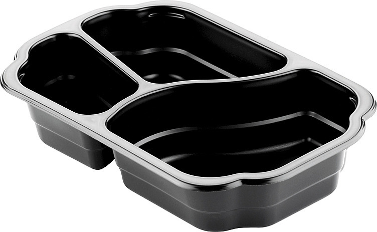 Take away sort 3-roms 1,05l min   246stk
