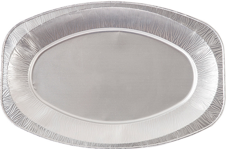 Oppleggingsfat medium 430x286mm alu  5stk
