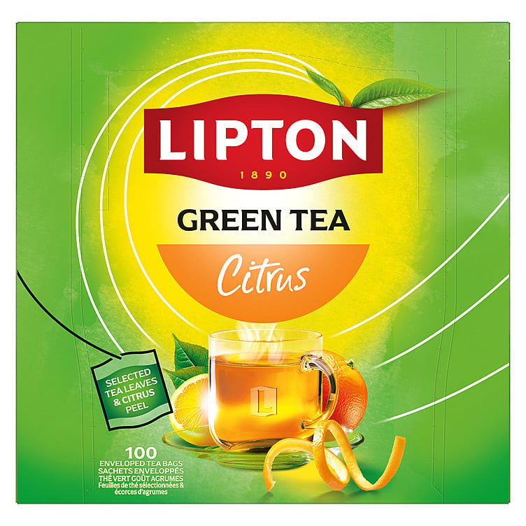 Lipton green tea citrus 130g  100bg