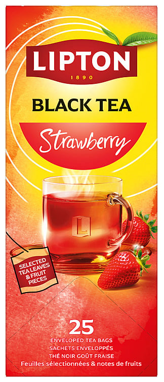 Lipton strawberry te 40g 25bg