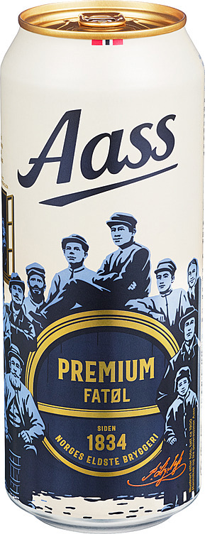 Aass premium fatøl bx 4,7%  24x50cl