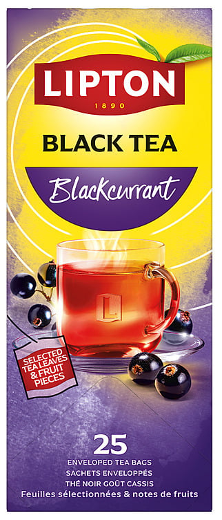Lipton blackcurrant tea 40g  25bg