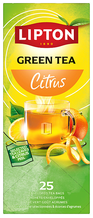 Lipton green tea citrus 32,5g  25bg