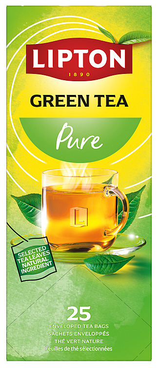 Lipton green tea 32,5g  25bg