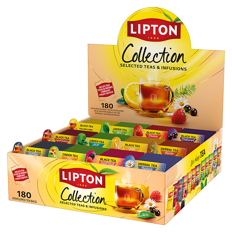 Lipton variety pack 285g   12x15poser