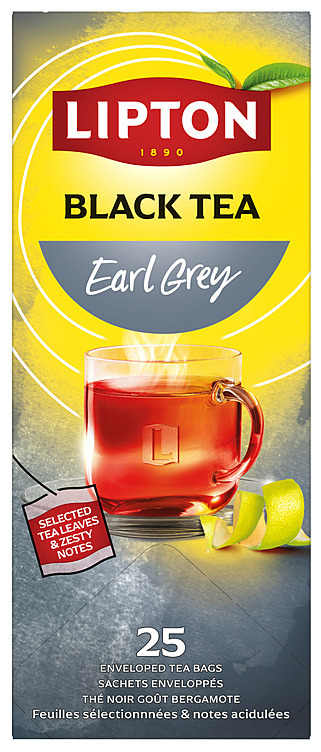 Lipton earl grey tea 50g  25bg