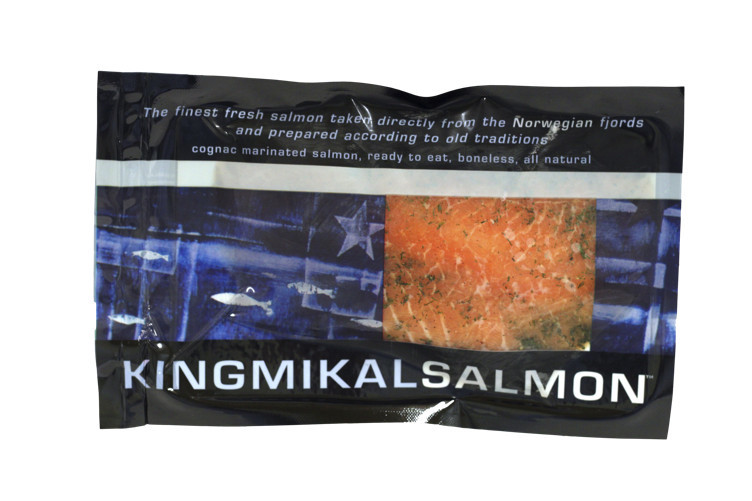 Laks cognacmarinert skivet 10xca200g  kg