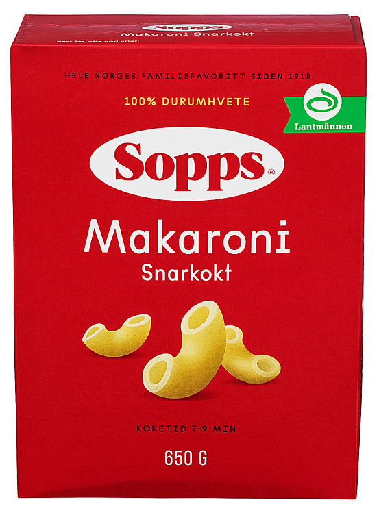 Makaroni snarkokt   650g