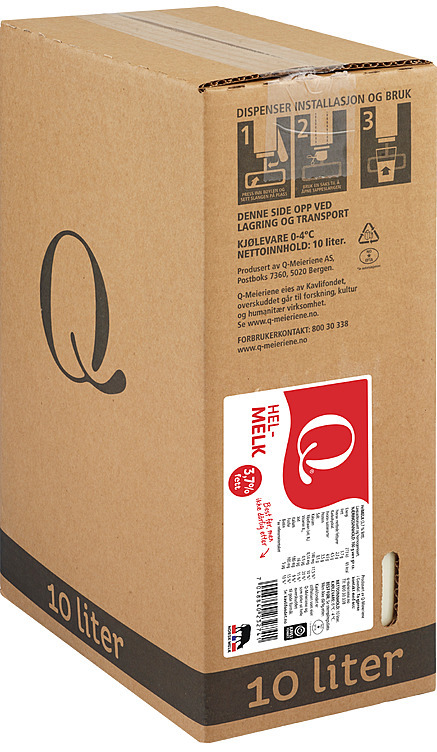 Helmelk bib  10l
