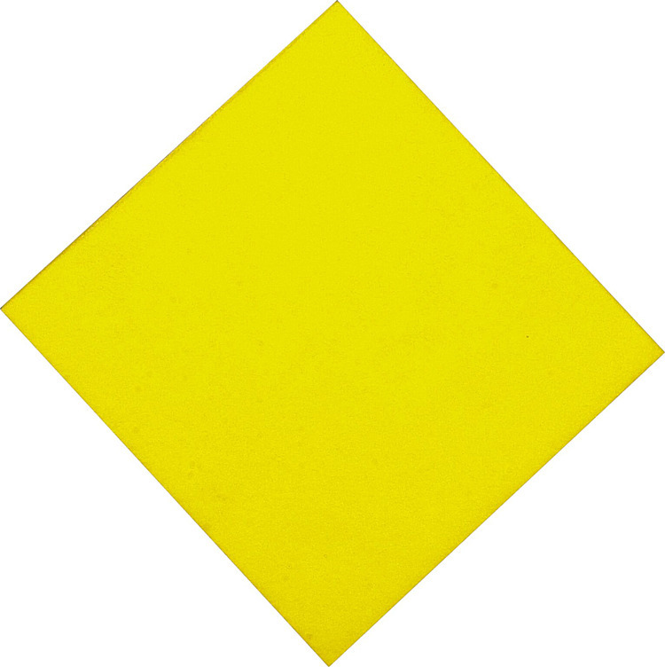 Altmuligklut gul 38x38cm pla viskose 140g perforert  100stk