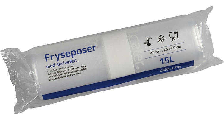 Frysepose klar 15l  40x60cm  30stk