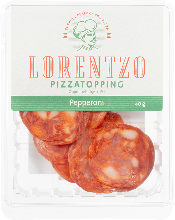 Pizzatopping pepperoni  40g