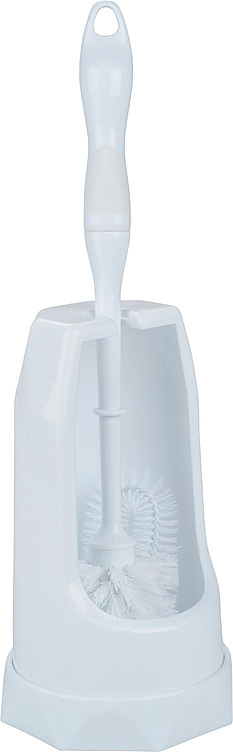 Toalettbørste hvit ø74mm 44x13x13cm pp  stk
