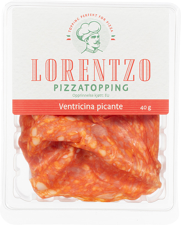 Pizzatopping ventricina picante  40g