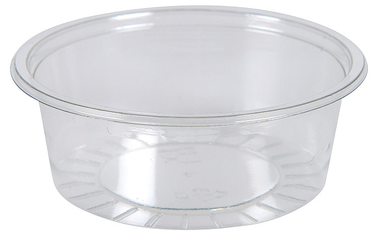 Porsjonsbeger ø7,5cm 80ml klar rpet  100stk