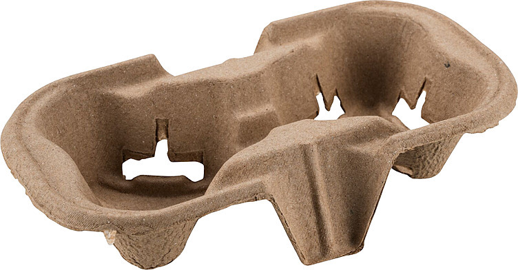 Koppholder til 2 beger natur 221x119x46mm  50stk