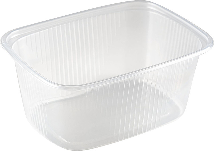 Plastic beaker transp. 250ml 108x81x53mm pp  100pce