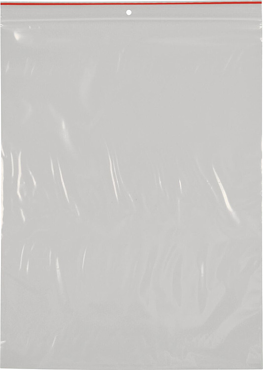 Lynlåspose klar 7l 30x40cm ldpe uten skrivefelt  200stk
