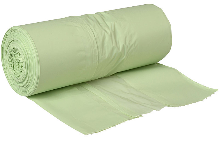 Biopose transparent grønn  10l  40x45cm  30stk