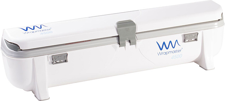 Dispenser wrapmaster 4500 white w/cutting edge  pce