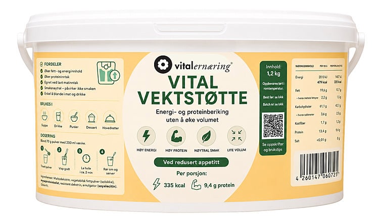 Seneforte high calorie berikingspulver  1.2kg