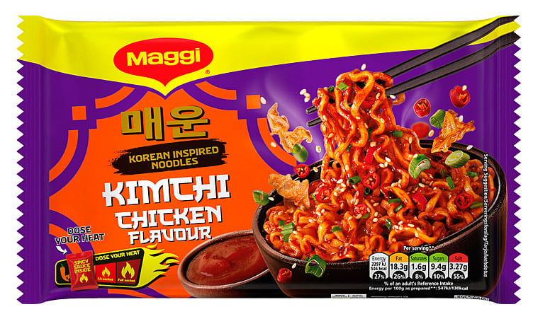Maggi korean noodles kimchi chicken  130g
