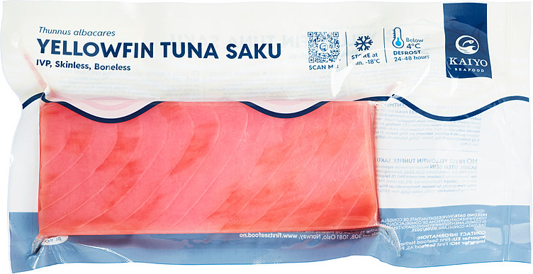Yellowfin tunfisk saku ivp, 200-400g  5kg