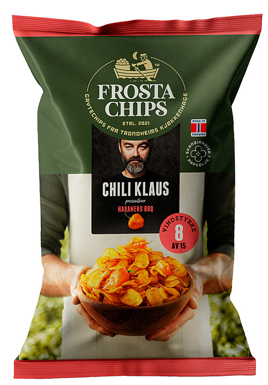 Chili klaus habanero bbq 100g frostachips