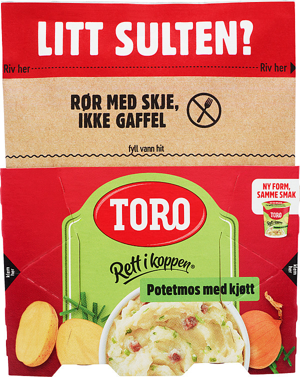 Potetmos med kjøtt  53g