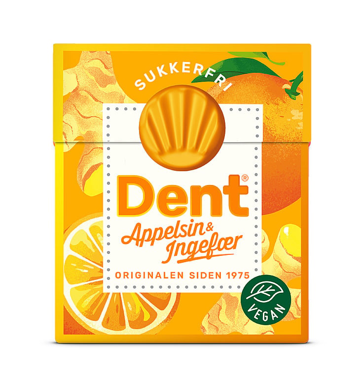 Dent appelsin & ingebær  24g